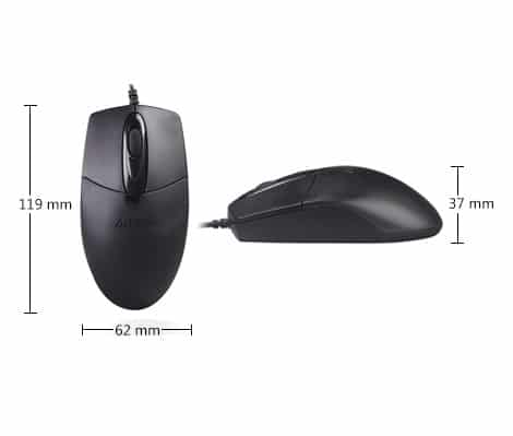 A4Tech OP-720s USB Optical Mouse - Mobile Geeks