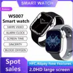 WS007 Smartwatch 2.0inch Wireless Charging Bluetooth NFC Smartwatch
