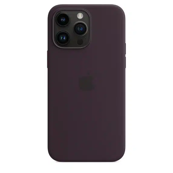 Apple -iPhone -14 -Pro- Max -Silicone- Case -Deep -Purple