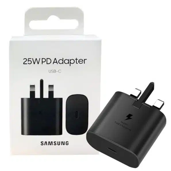 samsung -25- watt- charger -original -with- cable