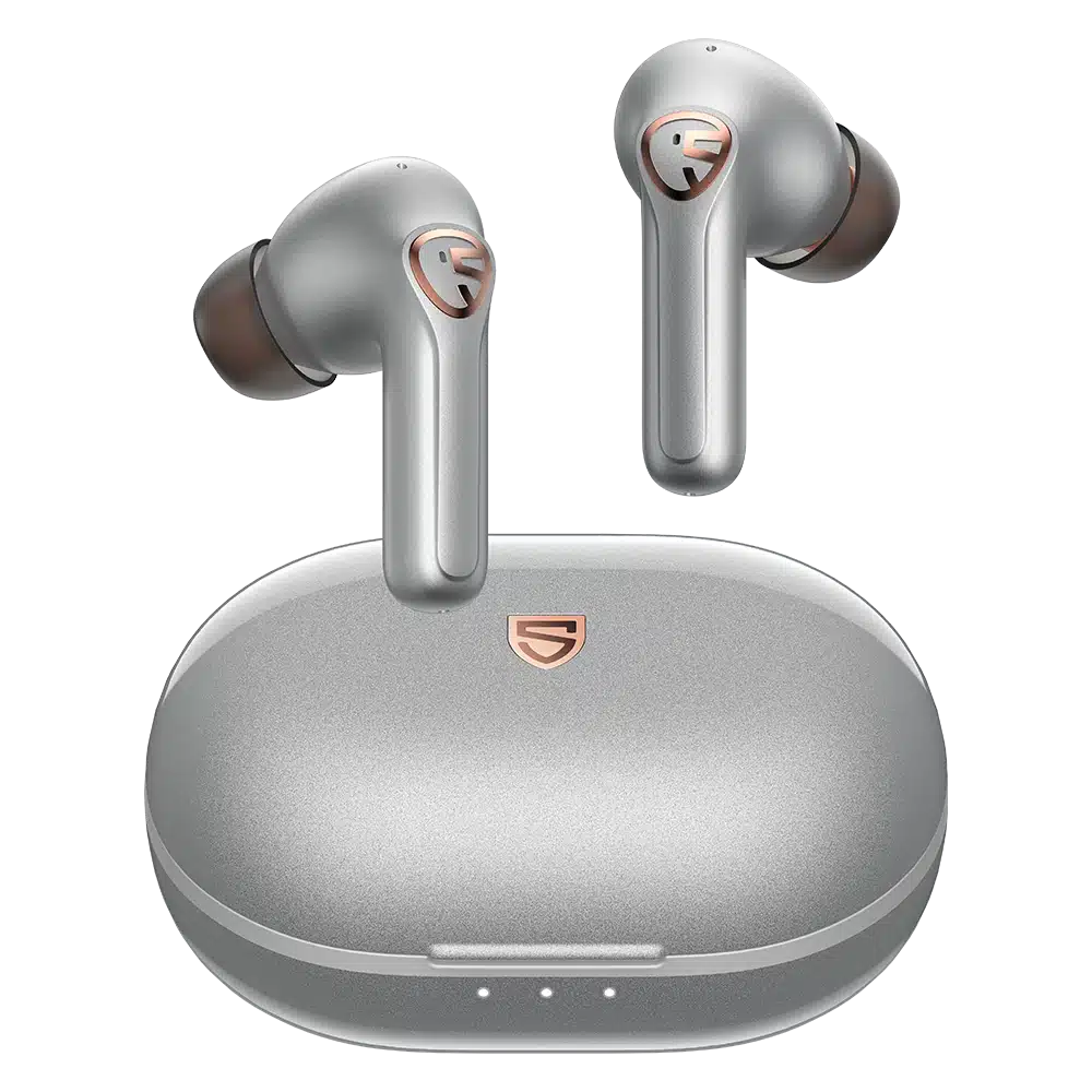 Soundpeats -H2 -Hybrid- Dual- Driver- true- Wireless- Headphones- Bluetooth- 5.2- Headphones- Game -Mode- 20hrs