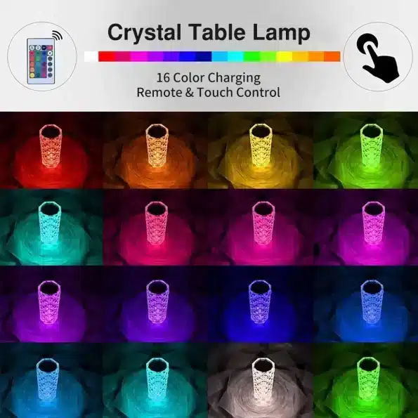 Crystal Diamond Table Lamp-05
