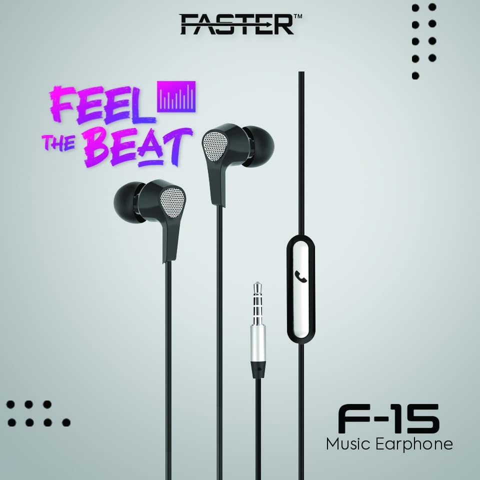 FASTER -F15 -Universal- Music- Handsfree