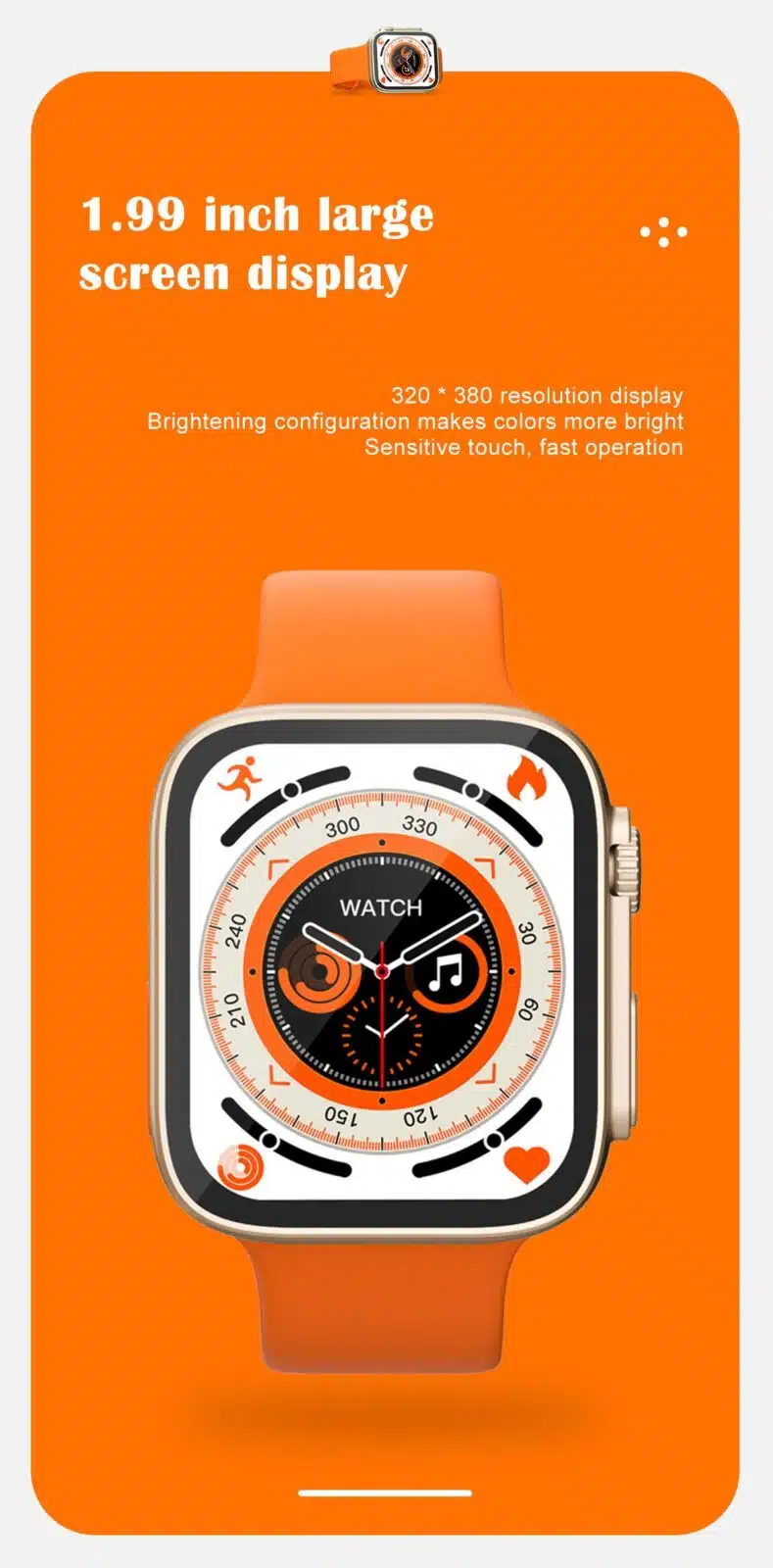 KD99 Ultra Smart Watch 8 Smartwatch 1.99