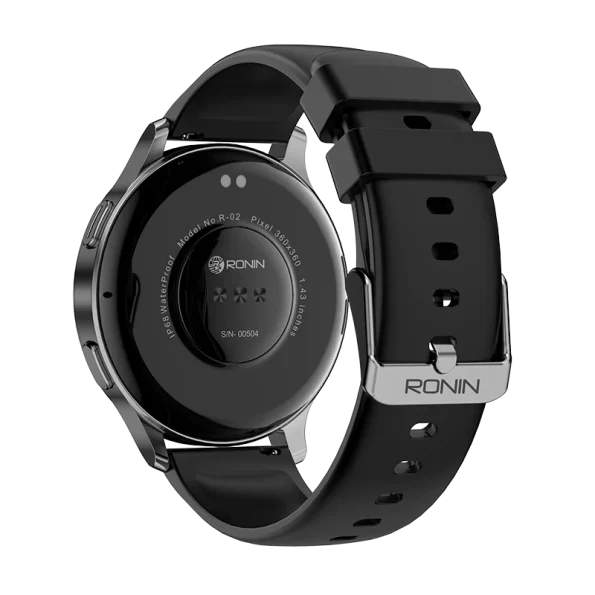 Ronin -R-02BT-Calling-Smart- Watch -with -1.3"- screen- Big- Display- &- Battery