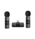 Boya BY-V2 Ultracompact 2.4GHz Dual Wireless Microphone System