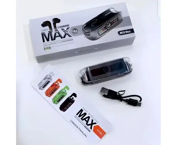 M12 Max tws Gaming Earbud