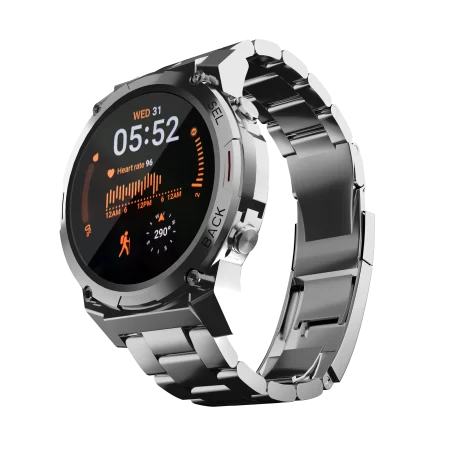 R-011 LUXE Smart Watch-silver