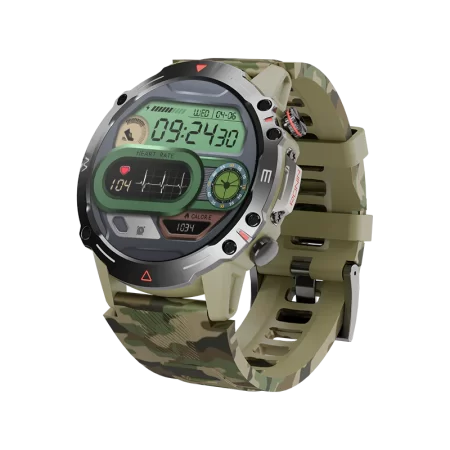 R 012 Rugged smartwatch greenangle1camo 1