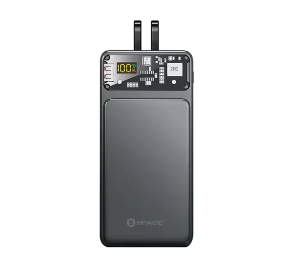 Space Speed PD + QC 3.0 Power Bank 10000 mAh