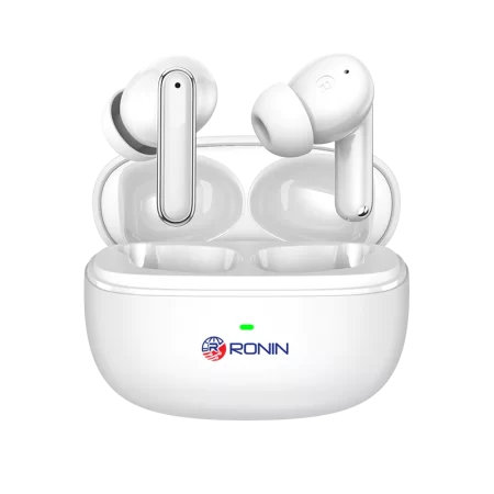 Ronin R 570 Wireless Earbuds white 1